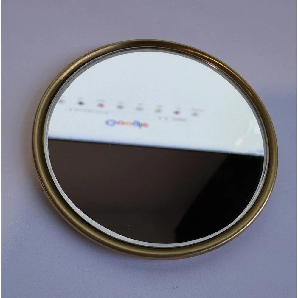 Vintage Gucci Gold Compact Mirror